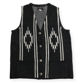 CHIMAYO KNIT VEST-BLACK